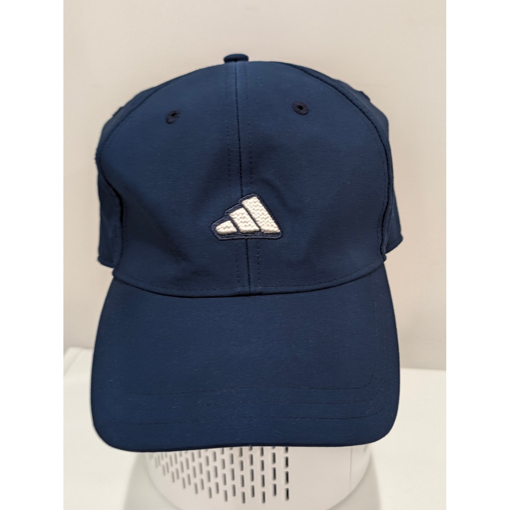 Adidas Golf Hat Navy Blue Adjustable Performance Baseball Cap OSFX